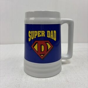 Super Dad Jumbo Giant Ceramic‎ Coffee Tea Mug Fathers Day Dad's Birthday